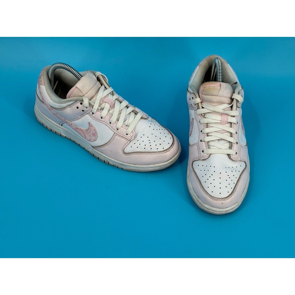 Nike Dunk Low Essential Pink Paisley Women’s 8 Pink White FD1449-100